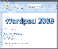 WordPad 2009 1.0 RC1